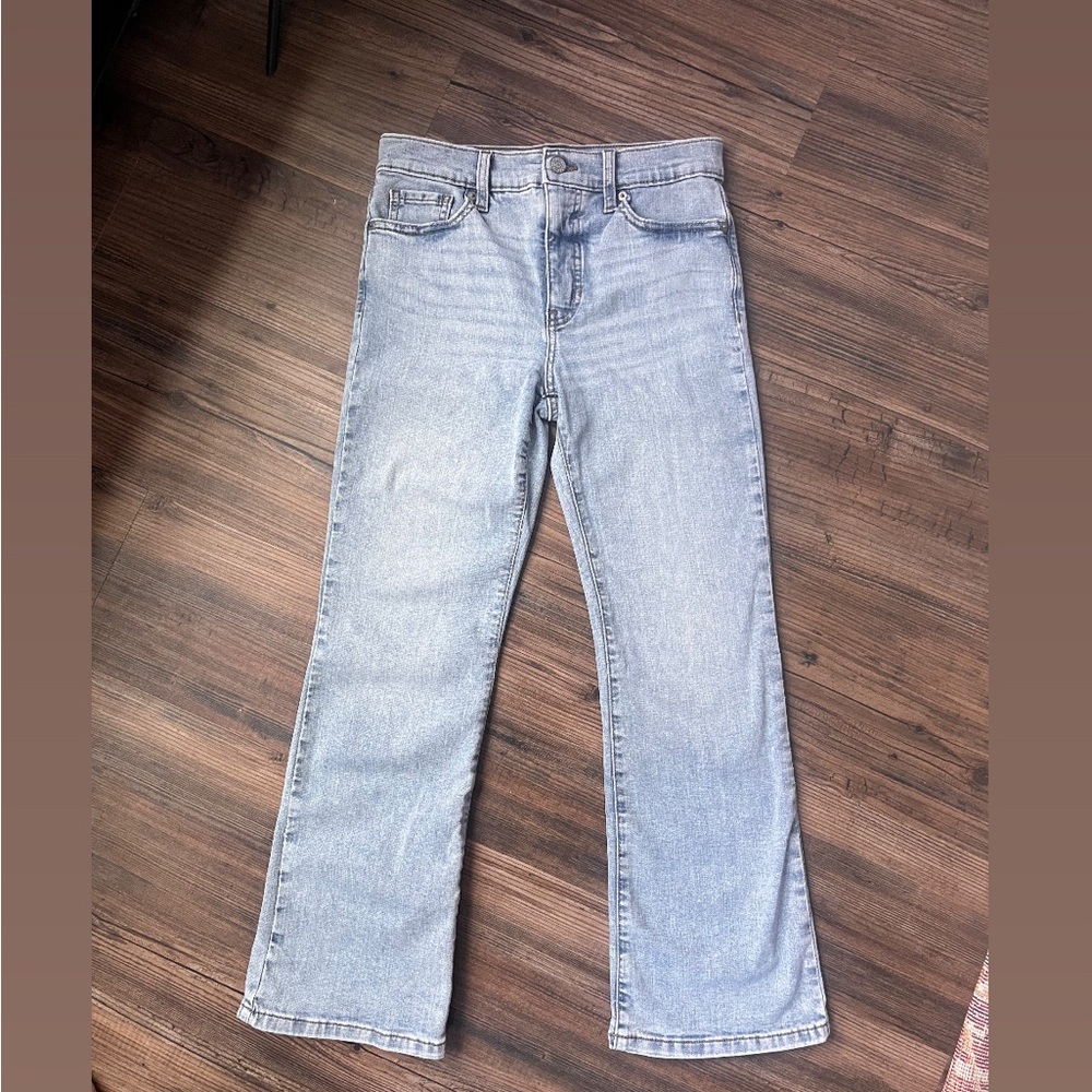 Banana Republic Light Wash Flare Jeans 0